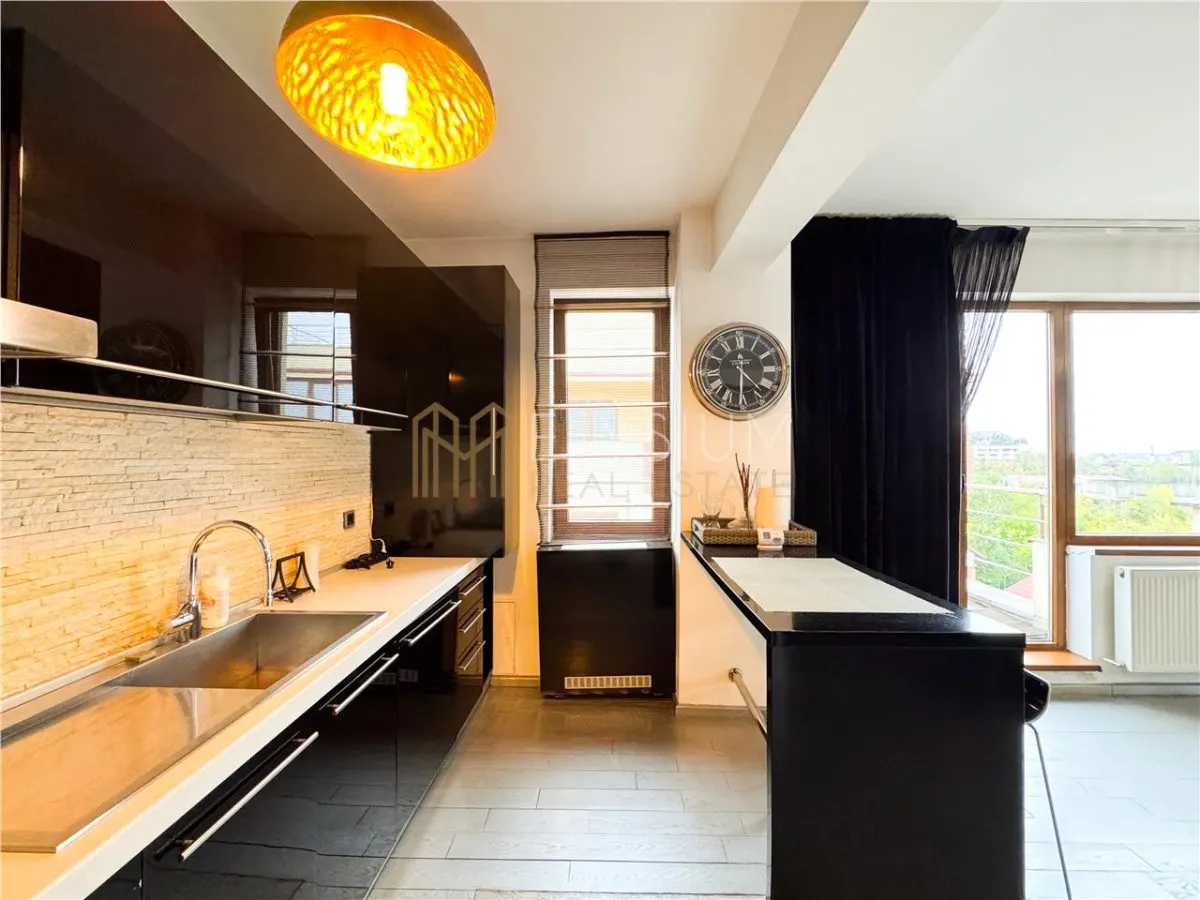 Apartament de inchiriat 3 camere Herastrau Nordului - foto 14