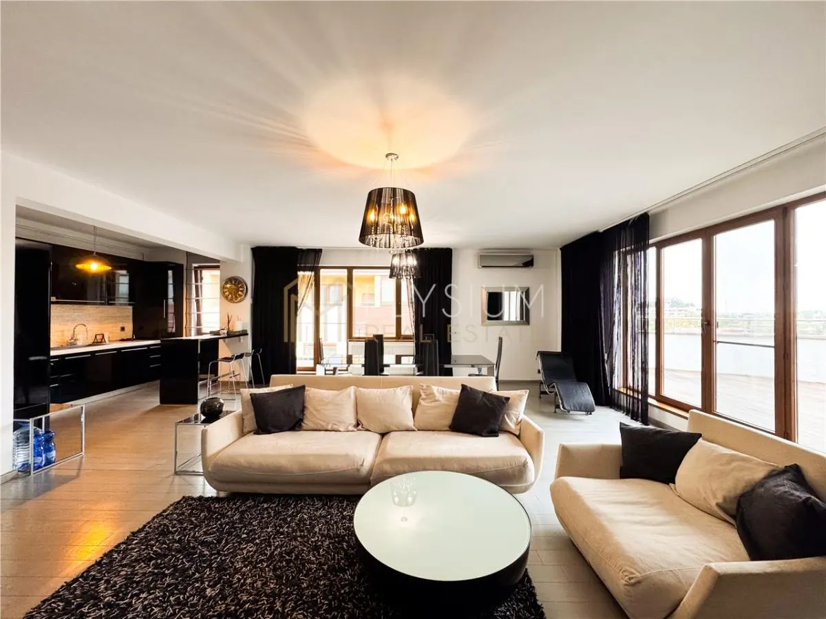 Apartament de inchiriat 3 camere Herastrau Nordului - foto 4