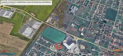 2 parcele pt.casa de 1.230mp aproape de Jumbo, vivazi de Pensiune - Vladimirescu