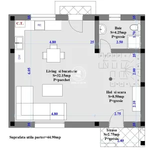 Case insiruite , 4 camere , P+1E - central in Valea Lupului - COMISION 0% - foto 9