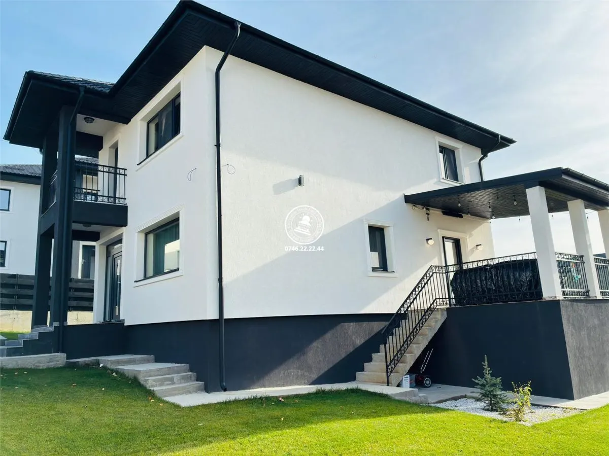Vila 5 camere , D+P+1E , 775mp teren,langa padure - Valea Lupului , Iasi - COMISION 0% - foto 2
