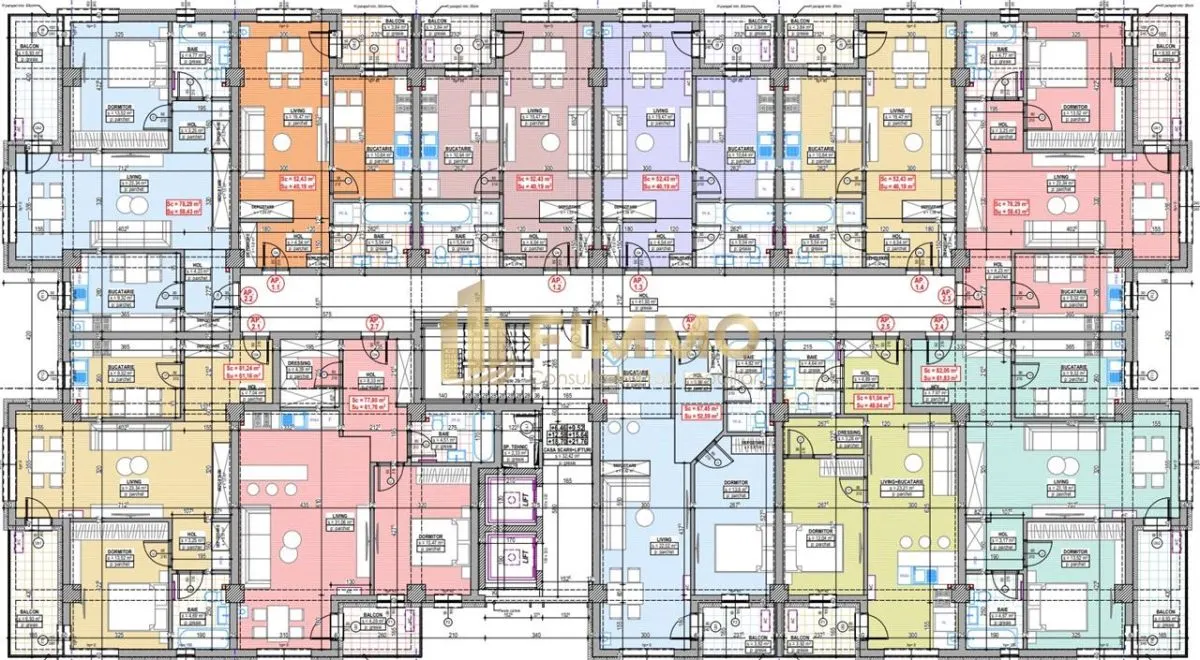 Apartamente tip 2.7 | 62mp | Bloc nou | Traian Vuia | ID:1139 - foto 4