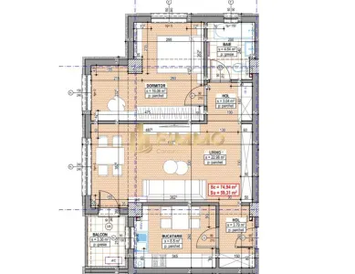 Apartamente tip 2.2 | 60mp | Bloc nou | Traian Vuia | ID:1134 - foto 2