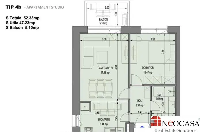 Apartament 2 camere - Nusco City - foto 2