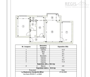 Apartament de vanzare 3 camere cu pivnita mare, Astra, Brasov - foto 4