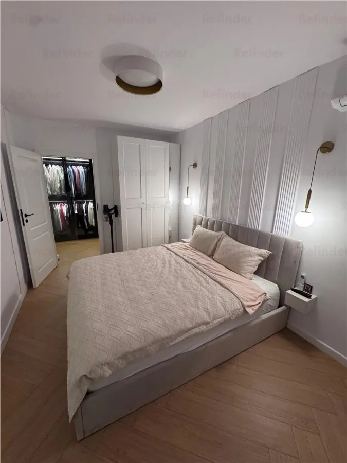 Vanzare apartament 2 camere | Titan | Scoala Hamburg | intrare parc IOR | etaj 1/10 | renovat total nou | 56mp utili | mobilat si utilat  lux | - foto 2