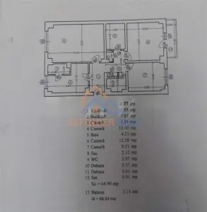 Apartament de vanzare cu 3 camere, zona Mihai Bravu - foto 4