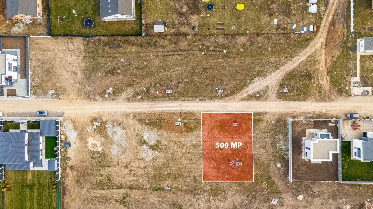 Teren intravilan | utilitati | Sanpetru | 500 mp - foto 1
