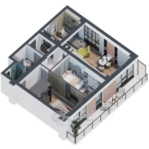 Apartament 3 camere, 79.73 mp â€“ Design premium Â 0% comision - Iasi