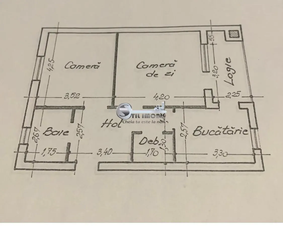 Apartament cu 2 camere, 64 mp, Bld. Poitiers - foto 8