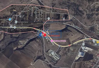 Vanzare teren autorizat pentru constructie hale, birouri si sala de evenimente, zona Radaia Baciu - foto 1