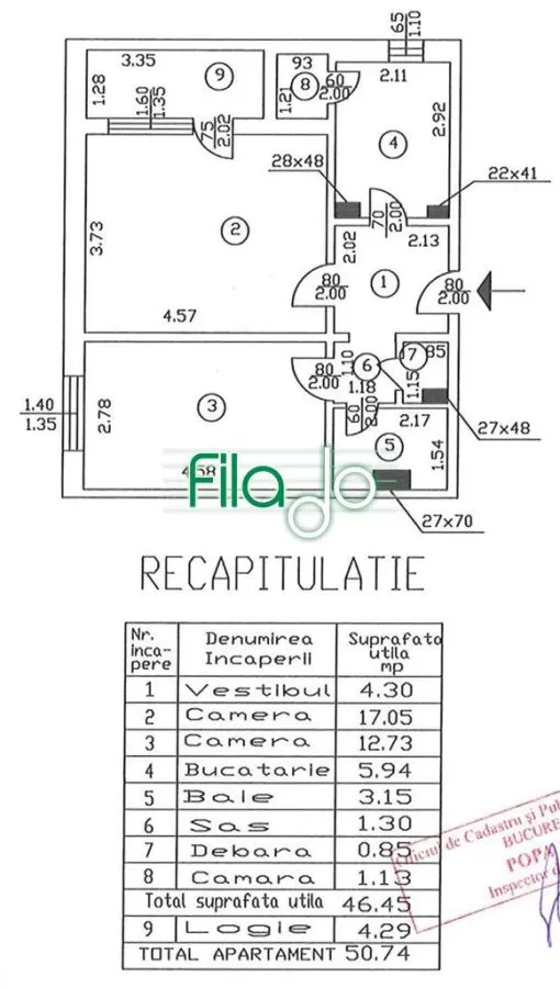 Apartament 2 camere Policlinica Titan - foto 1