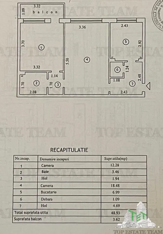 Apartament 2 camere - Calea Galati - vanzare - Braila - foto 12