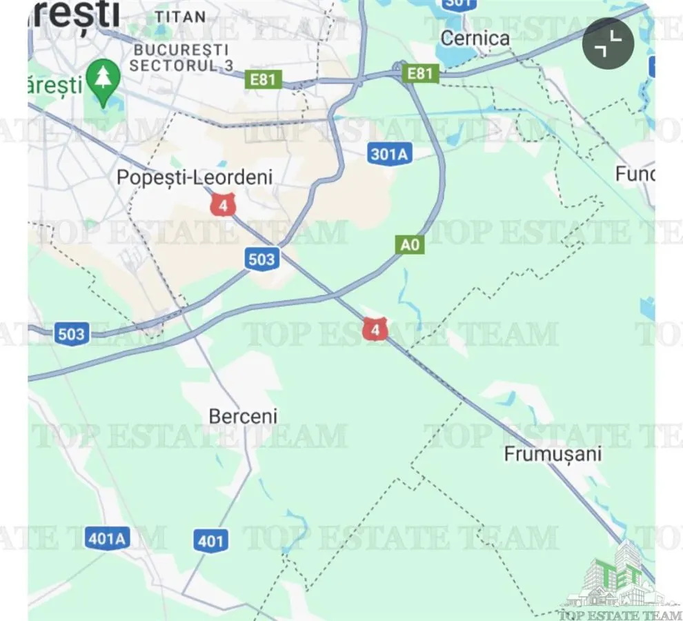 Frumusani/ DN4 / Calarasi / Teren stradal de vanzare - foto 3
