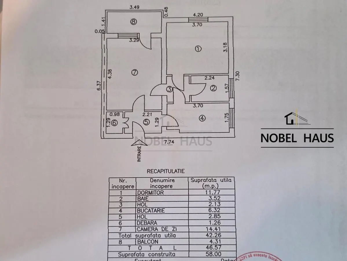 Apartament 2 camere, etajul 2, zona Gradina - foto 11