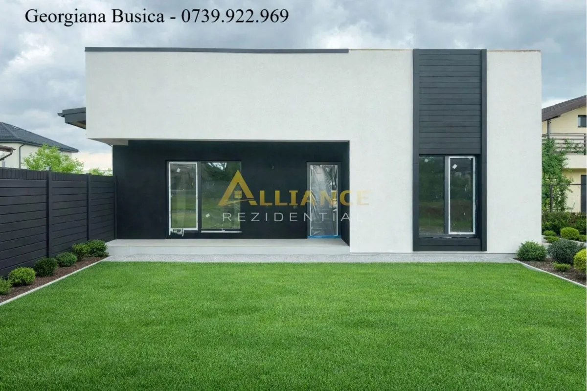 Casa individuala parter || 4 camere 3 bai + dressing || teren 444mp - foto 1