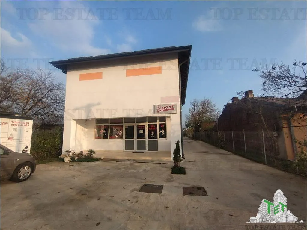 Spatiu comercial nou cu teren generos 1000 mp, acces rapid A0, Popesti Leordeni - foto 1