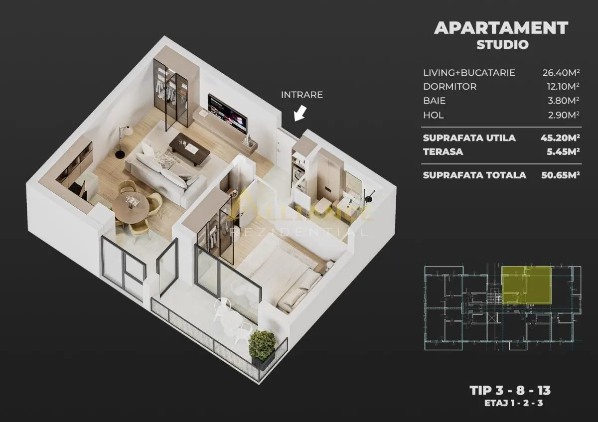 Leoreni Apartament 2 Camere - foto 9