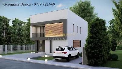 Vila individuala P+1E || 4 camere 3 bai || 355mp teren - Berceni