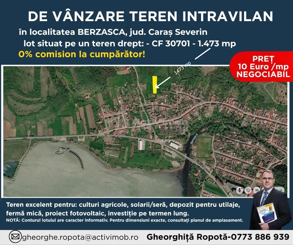 TERENURI Intravilan in Berzasca - foto 1