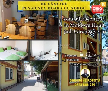 PENSIUNE in zona ultracentrala din Moldova Nouă - Moldova Noua