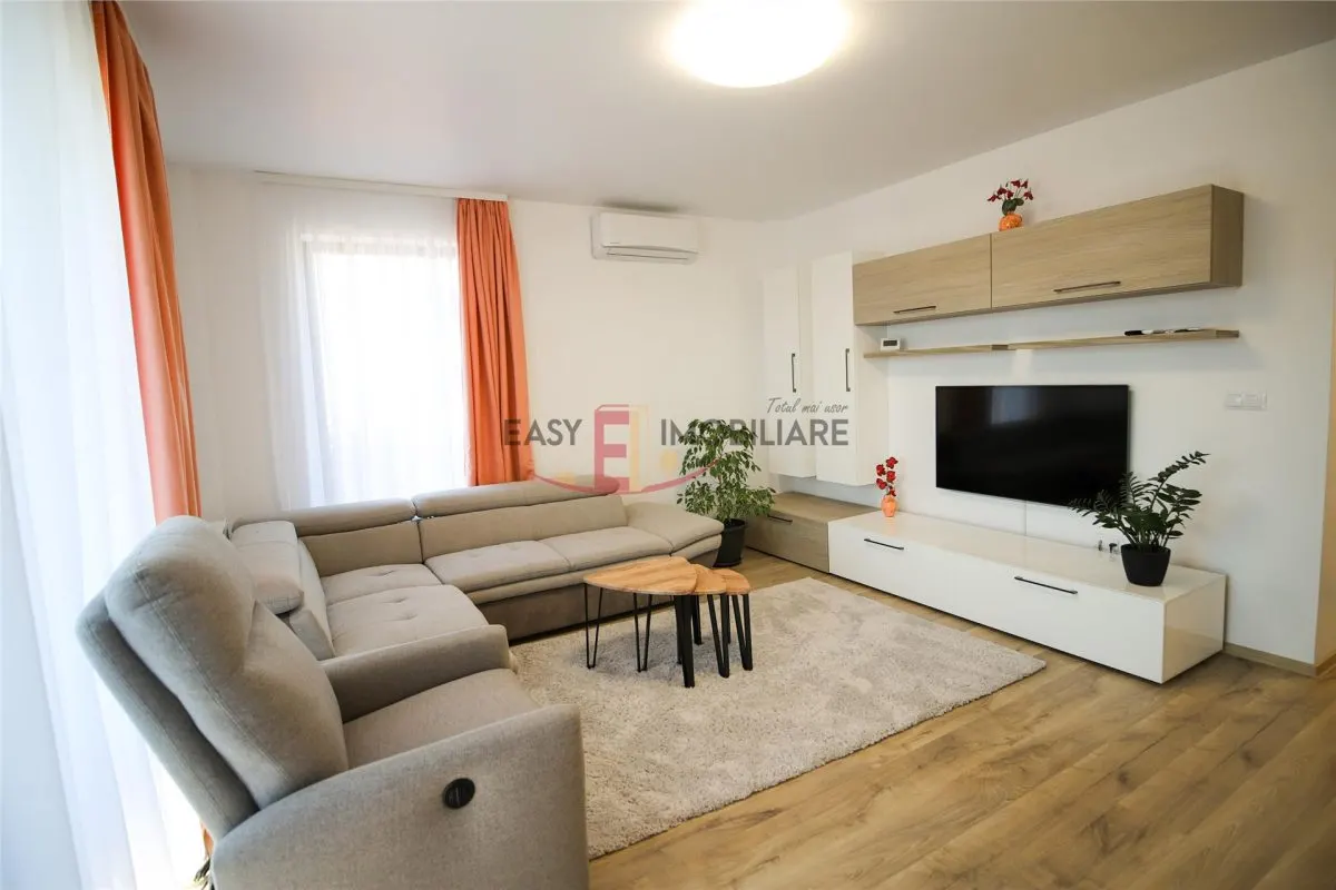 Apartament 2 camere, bloc nou,  Etaj 1, AC - foto 1