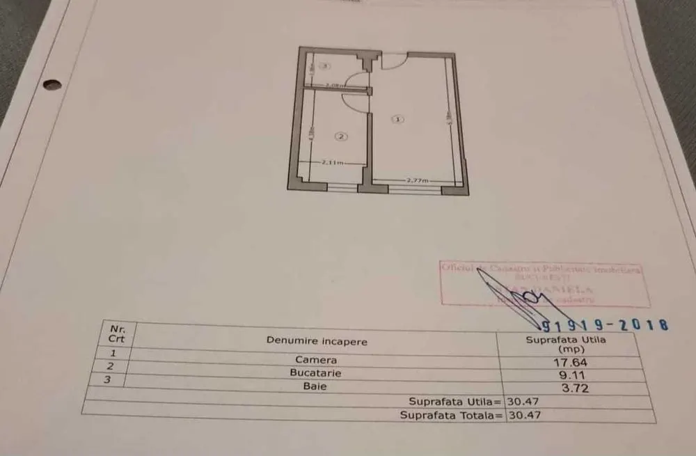 Garsonieră modernă 30 mp Viva Resideetrou Apărătorii Patriei  Ideală investiție,Pret negociabil - foto 4