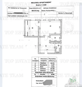 Apartament 2 camere | 61 mp utili | Parter | Cotroceni-Grozavesti | 550 euro/luna - foto 10