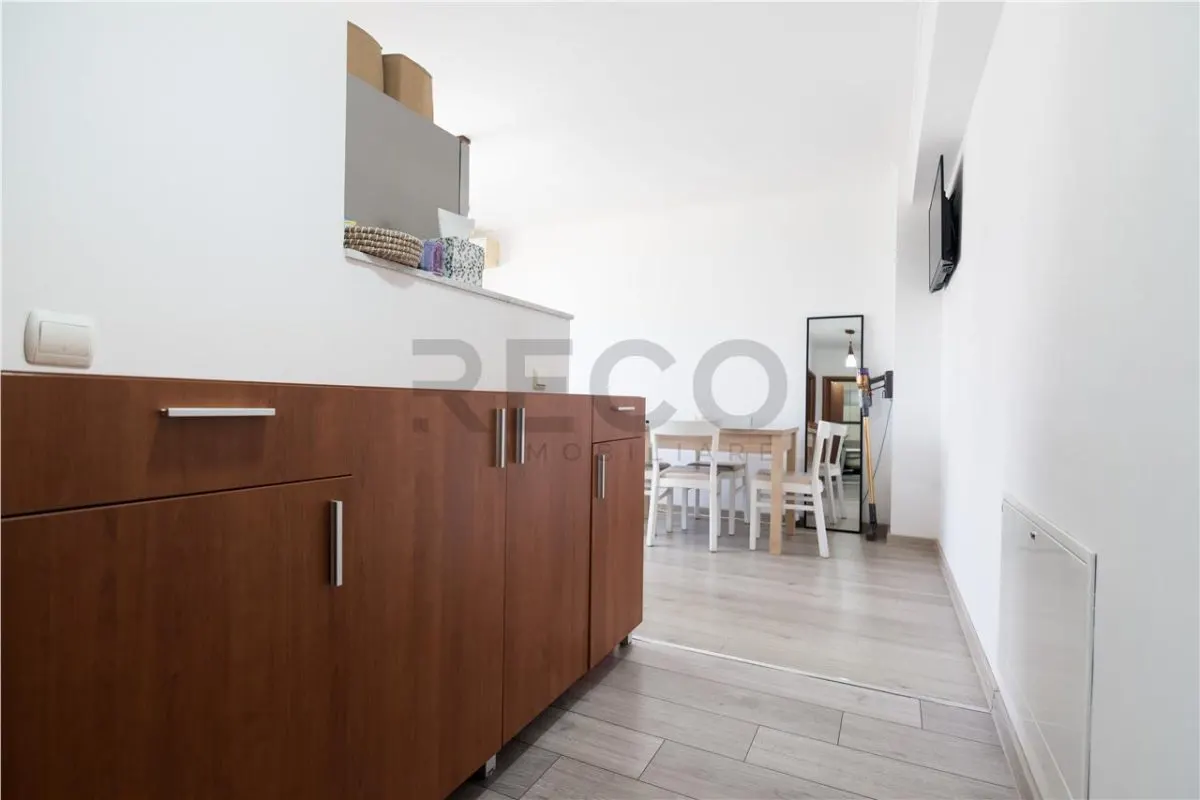 RECO Apartament 2 camere Nufarul Plaza â€“ terasa mare, parcare subterana inclusa, mobilat si utilat - foto 12