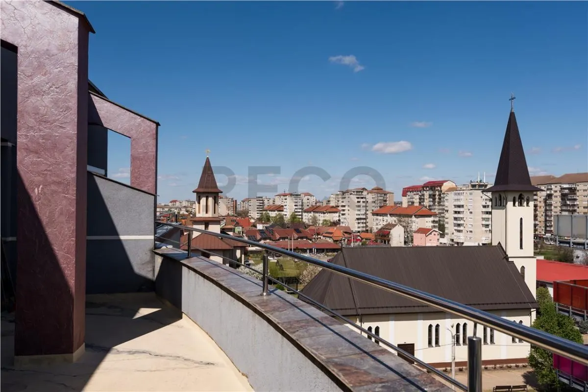 RECO Apartament 2 camere Nufarul Plaza â€“ terasa mare, parcare subterana inclusa, mobilat si utilat - foto 16