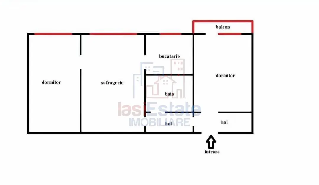 Ap 3 camere -TUDOR Center ! - foto 1