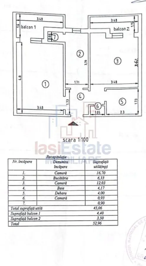 Apartament 2 camere Nicolina 2 - foto 4