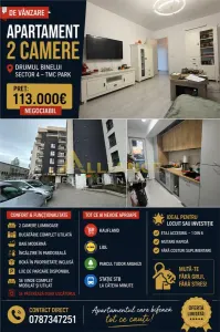 Apartament 2 camere || TMC PARK || Mobilat-Utilat || Mutare Imediata - Bucuresti