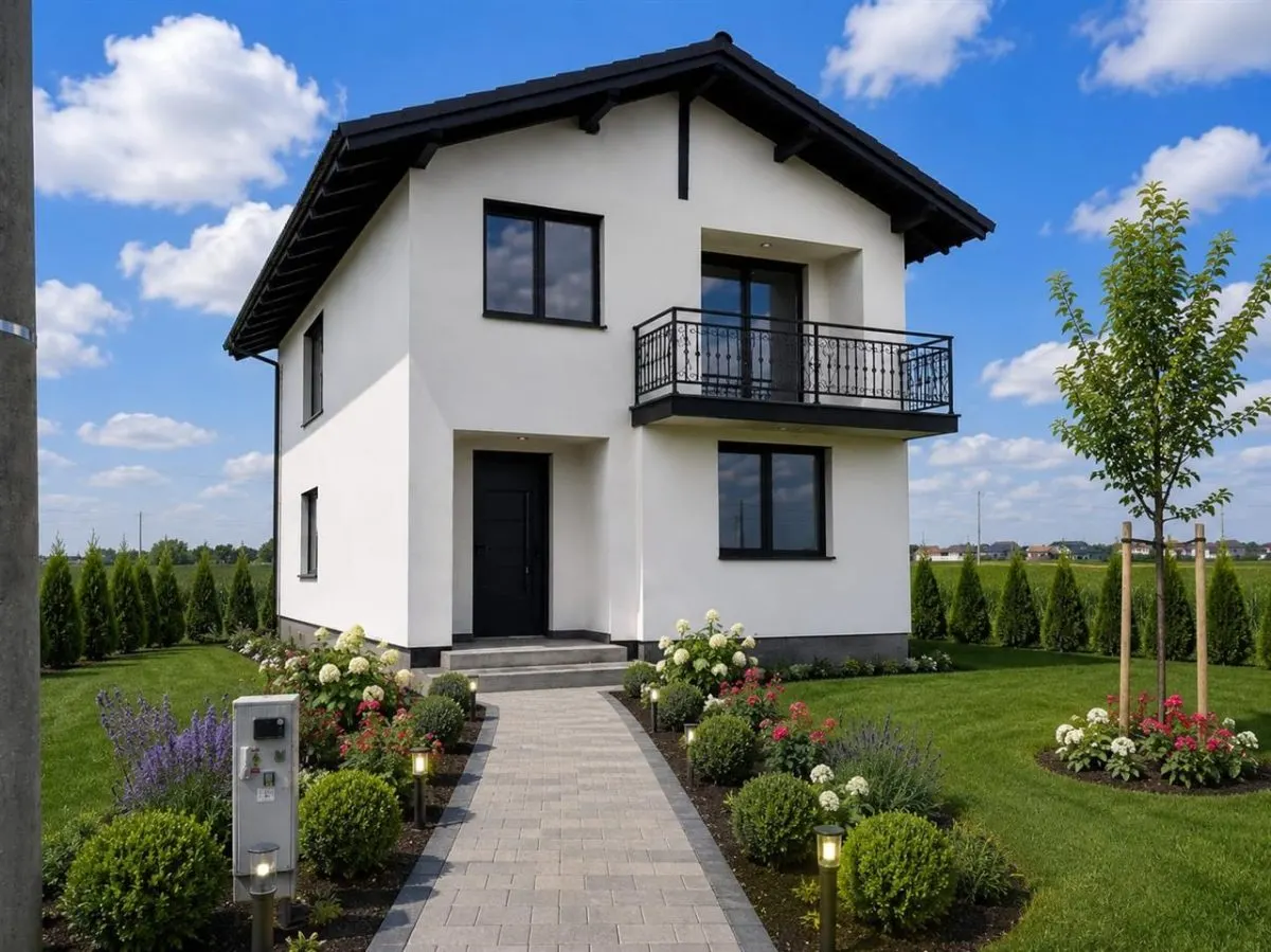 Casa P+E, Zimand Cuz, la rosu /finisata 97.000Eur - foto 1