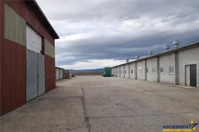 Hala industriala versatila,spatii cazare, platforma betonata,2.300 mp,Halchiu - Brasov