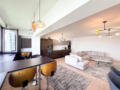 Apartament de inchiriat 3 camere Herastrau Nordului - foto 2