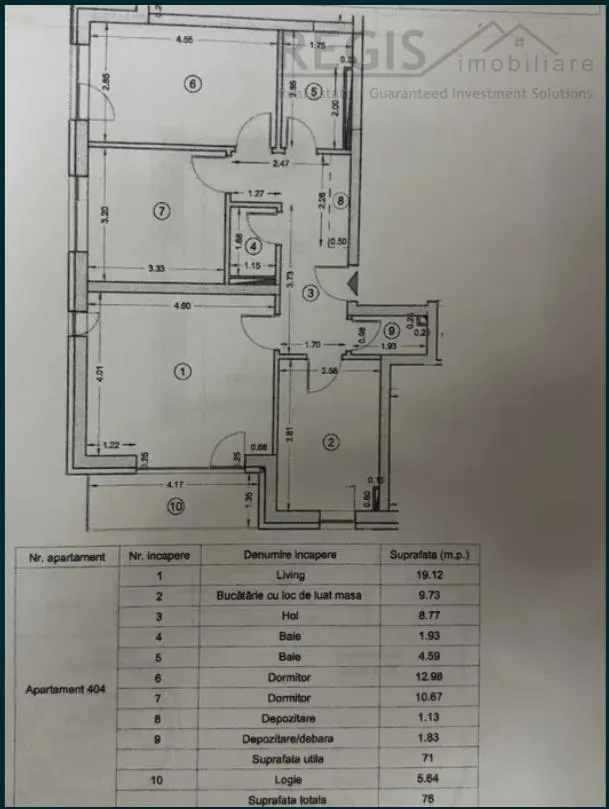 Apartament modern 3 camere Kasper cu parcare si boxa - foto 10