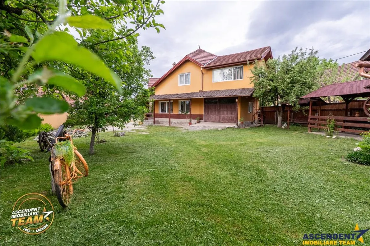 Vila ce incorporeaza anexe gospodaresti si cu potential turistic, in inima statiunii Covasna - foto 14