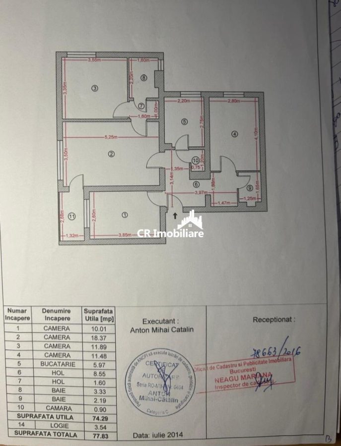 De vânzare apartament 4 camere Titan - Bucuresti