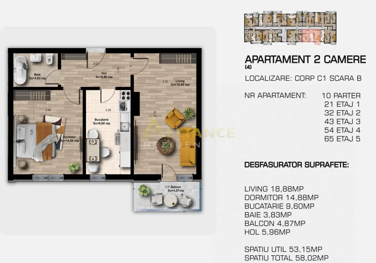 DIRECT DEZVOLTATOR |  Grand Berceni | Metrou Berceni | 2 camere tip studio - foto 14