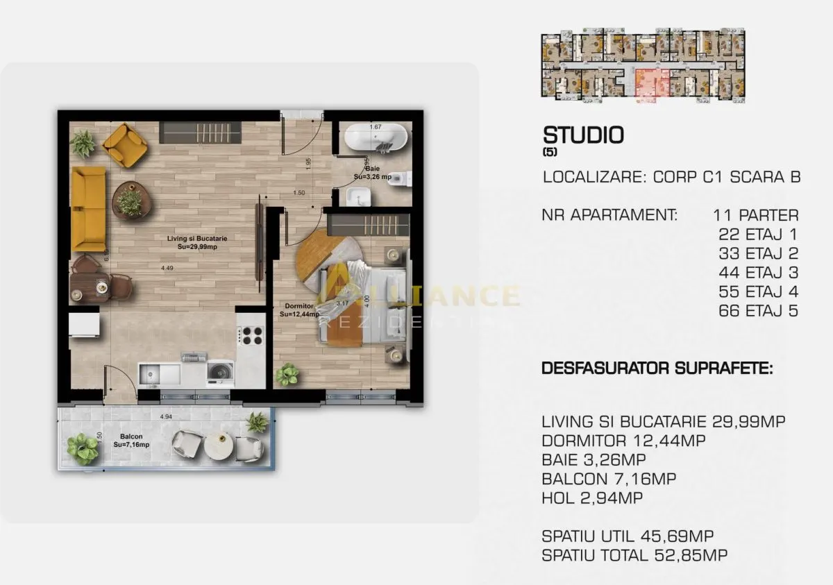 DIRECT DEZVOLTATOR |  Grand Berceni | Metrou Berceni | 2 camere tip studio - foto 15