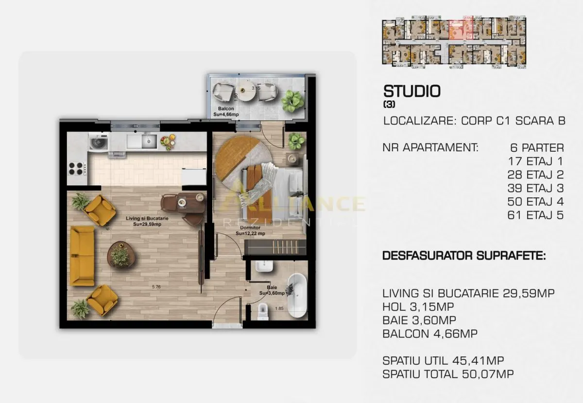 DIRECT DEZVOLTATOR |  Grand Berceni | Metrou Berceni | 2 camere tip studio - foto 10