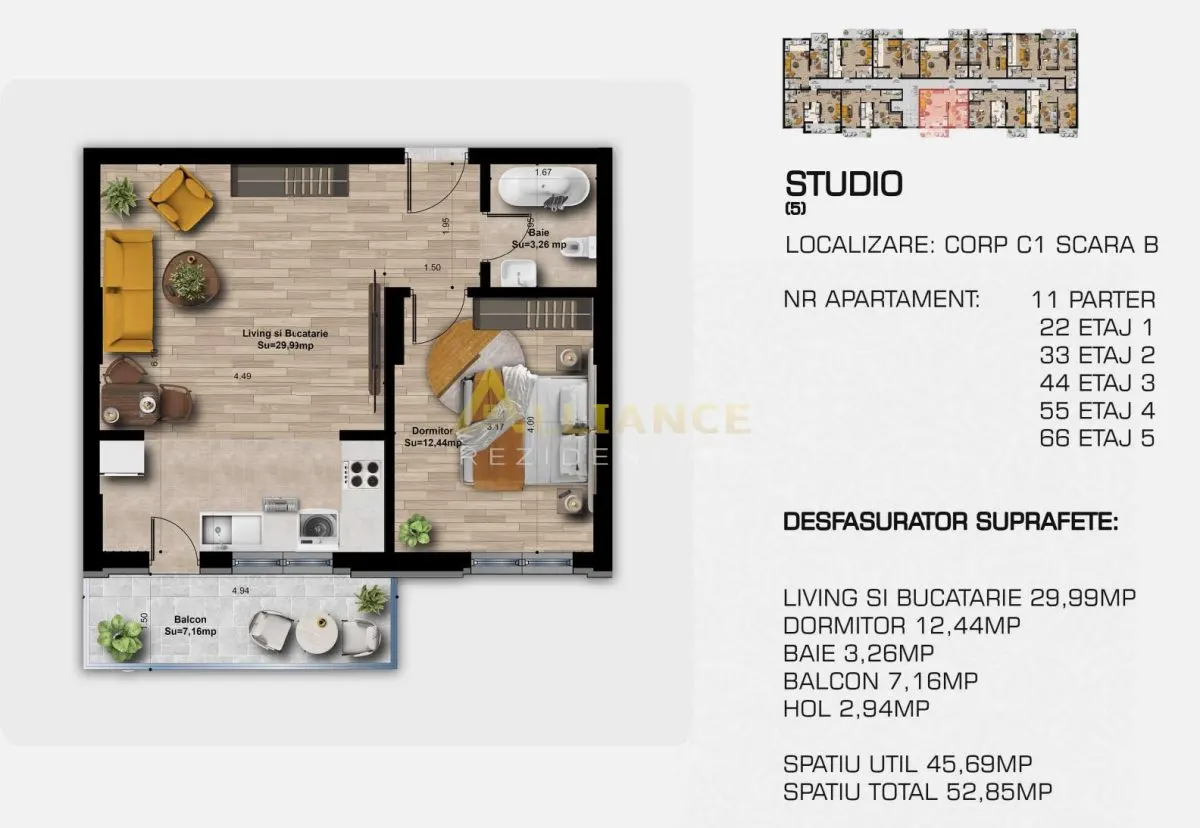 3 camere, 2 bai - Complex rezidential modern - confort, calitate si acces rapid la metrou - foto 11