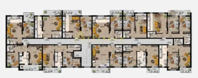 3 camere, 2 bai - Complex rezidential modern - confort, calitate si acces rapid la metrou - foto 16