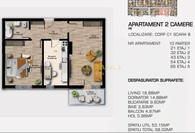 3 camere, 2 bai - Complex rezidential modern - confort, calitate si acces rapid la metrou - foto 10