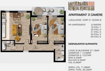 Apartamente noi la 3 minute de statia de metrou Berceni - foto 6