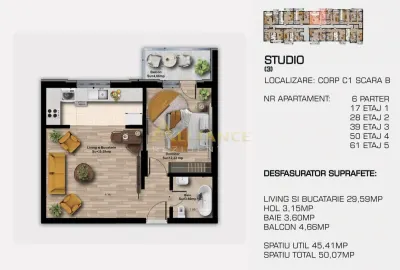 Apartamente noi la 3 minute de statia de metrou Berceni - foto 8
