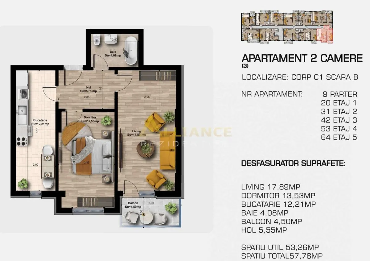 Apartamente noi la 3 minute de statia de metrou Berceni - foto 9
