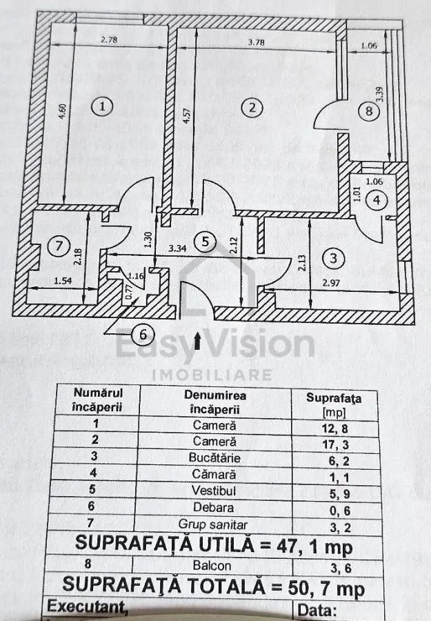 Apartament 2 Camere Decomandat | Dristor | Bd. Camil Ressu | Metrou 5 Min | Sector 3 - foto 12