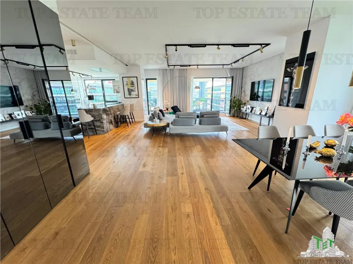 Apartament spectaculos | Nusco City â€“ Aviatiei | 185 mp total | Terase generoase - foto 4